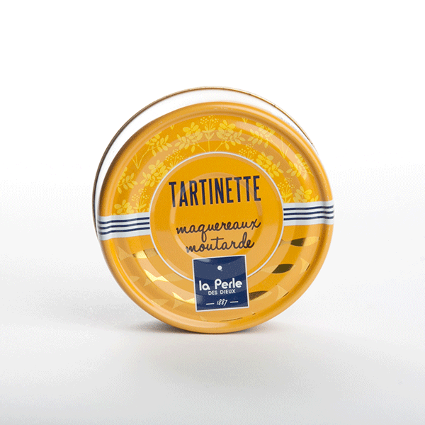 tartinette maquereaux à la moutarde