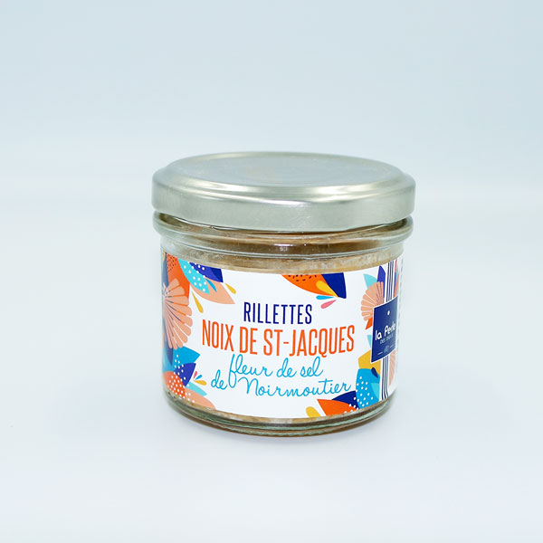 rillettes de noix de saint jacquues fleur de sel noirmoutier